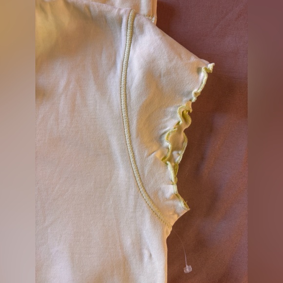NWOT alpaca Light Yellow Casual top - Picture 5 of 7